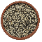 Split Black Urad Dal - Organic Black gram