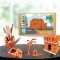 Terracotta Clay Miniature Bricks for Kids