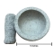 Handmade Stone Mortar and Pestle / Grinding Masher - 5 inches