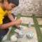 Stone Miniature kids kitchen set - Miniature - 11 pcs