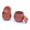 3 inch Clay Pot With Lid - Pack of 2| Dinnerware