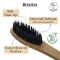 Natural Bamboo Toothbrush For Adults | Charcoal Bristles | Pack of 2