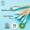 Bamboo Cotton Ear Swabs | Hygienic | Pack of 2 (each 70 pcs)