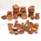 Clay Kitchen Set 30 Pcs Miniature For Kids | Earthenware Playset