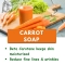 Carrot Soap | Beta Carotene Rich | Skin brightening | cold pressed