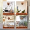 Coconut Shell Squirrel Hanging | Home Decor