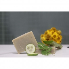 Aloevera-Cucumber-Moringa Handmade Soaps (Pack of 2)