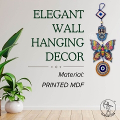 Butterfly Hanging Wall Decor | Multi Colour