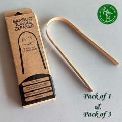 Bamboo Tongue Cleaner | Safe on tastebuds 
