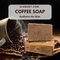 Coffee Soap | 100% Tan Removal | Skin Brightening | Cold Pressed