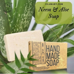 Neem & Aloevera Soap | Natural | Handmade | Cold Pressed